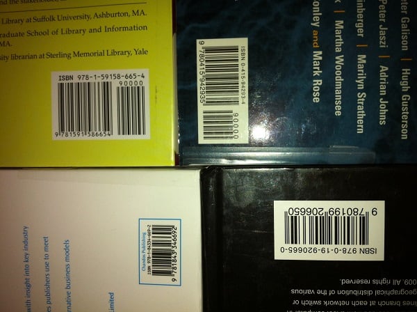 Книги с кодом ISBN