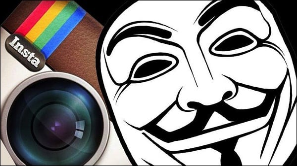 Анонимус в Инстаграм