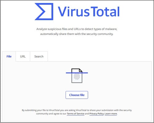 Антивирус Virus Total