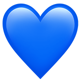 Синее сердце ВК