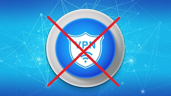 Отключение VPN
