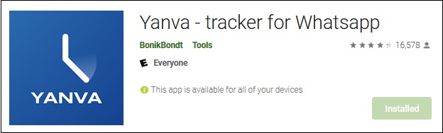 Приложение Yanwa Tracker